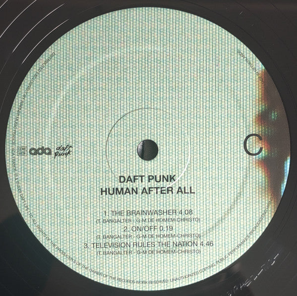 Daft Punk - Human After All | Mint (M) Mint (M)-Classic Vinyl Record