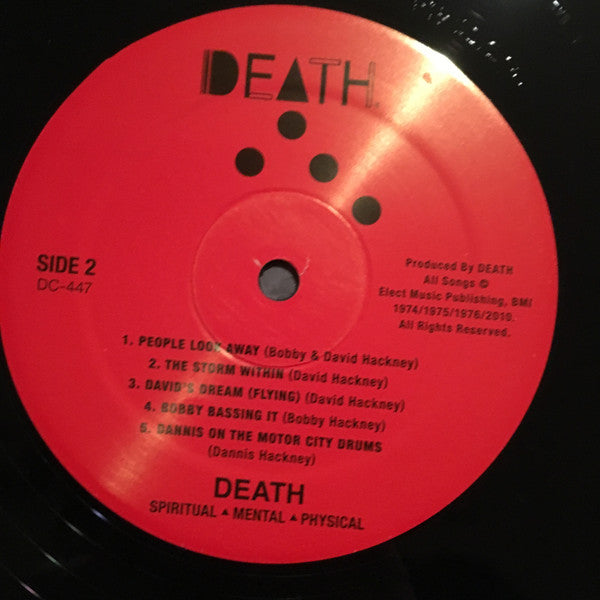 Death (8) - Spiritual | Mental | Physical (VINYL) | Mint (M) Mint (M)-Classic Vinyl Record