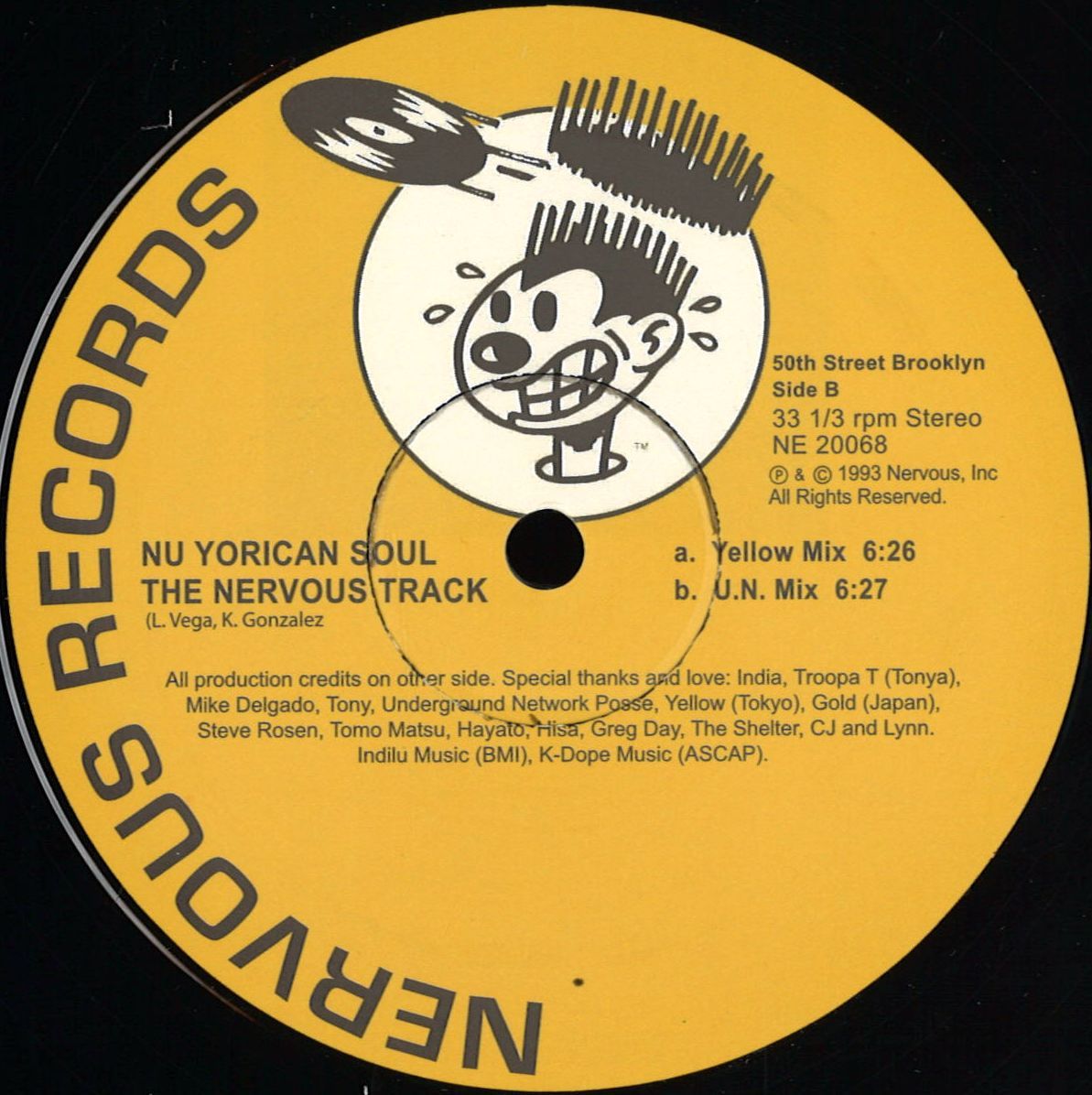 Nu Yorican Soul - The Nervous Track (VINYL 12" Nervous NE20068 2024) | NEW-Classic Vinyl Record