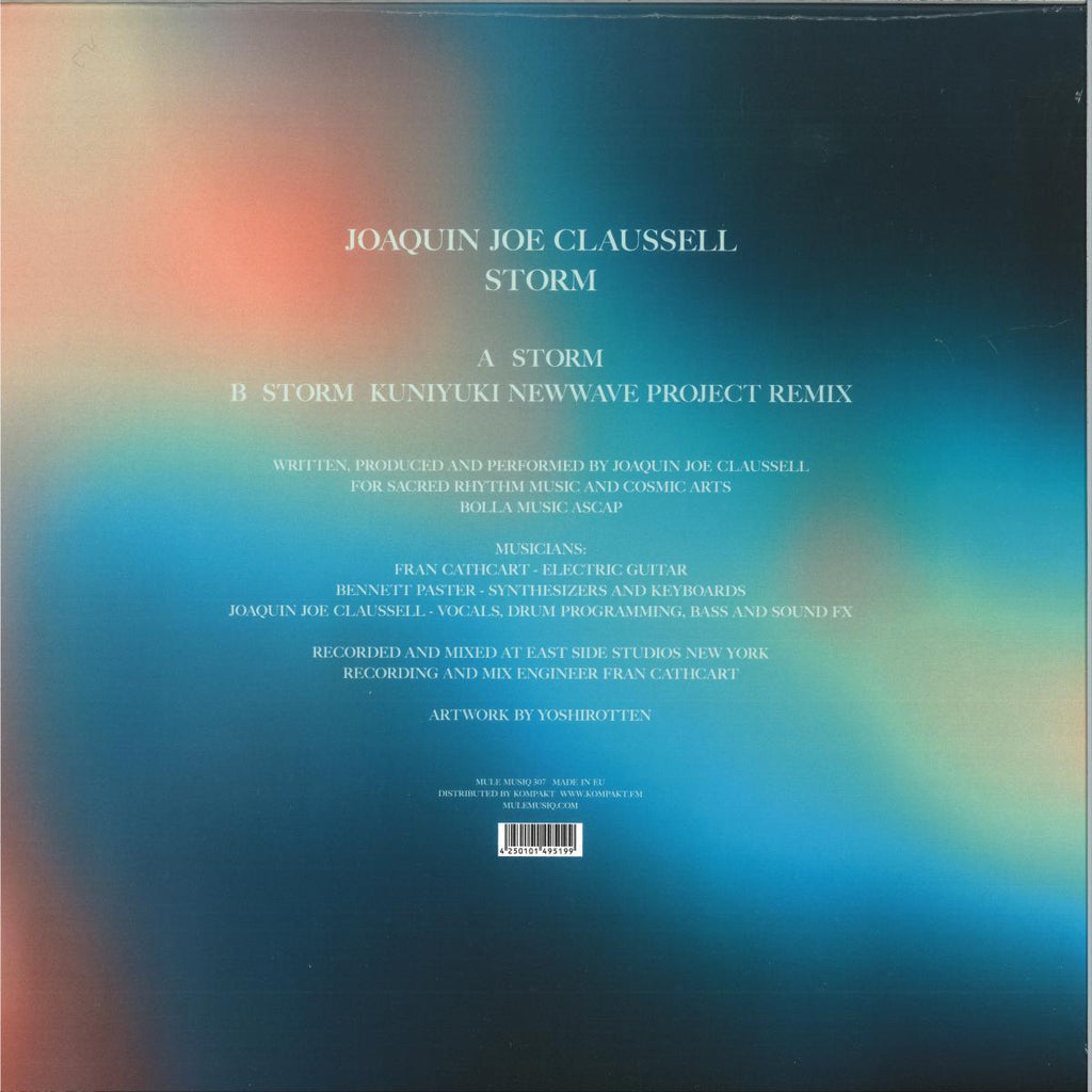 Joaquin Joe Claussell - Storm (VINYL 12" Mule Musiq MULE307) | NEW Mint (M) Mint (M)-Classic Vinyl Record