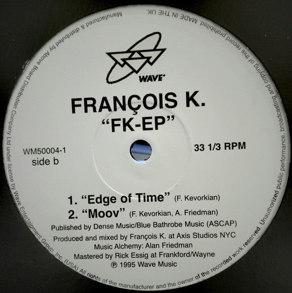 FK-EP (VINYL) |-Classic Vinyl Record