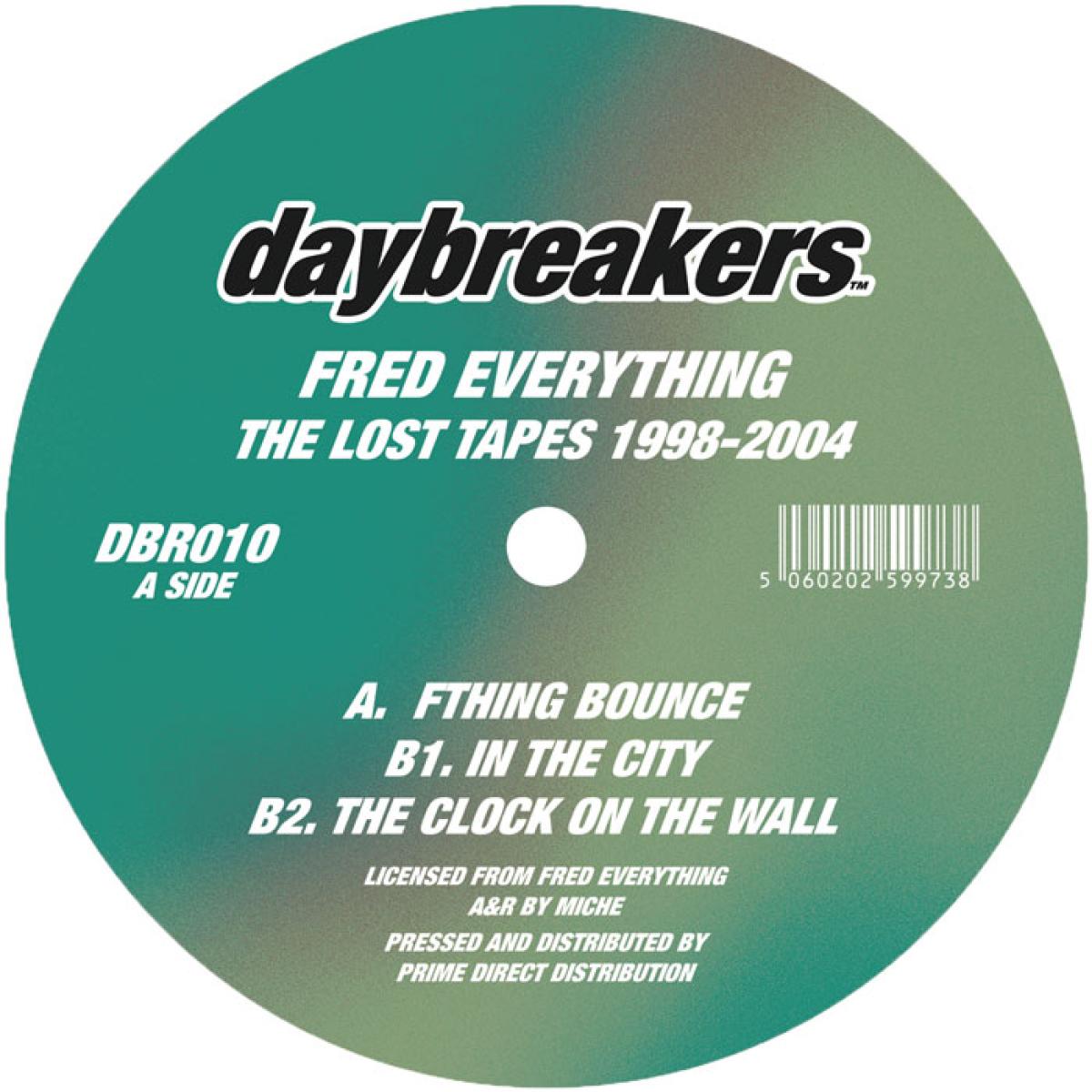 Fred Everything - (PRESALE 08/14/26) The Lost Tapes 1998-2004 (VINYL 12" Daybreakers DBR010) | NEW-Classic Vinyl Record