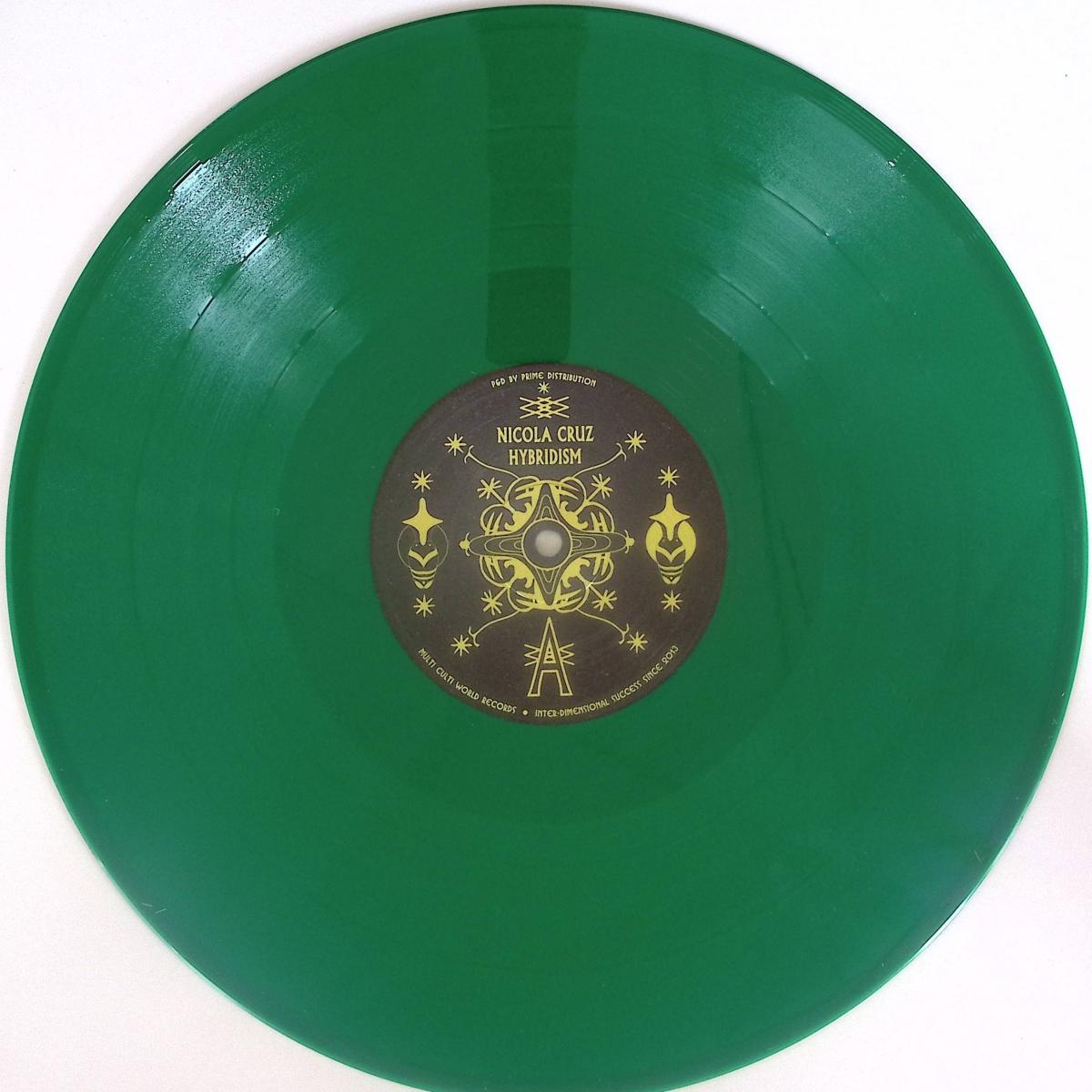 Nicola Cruz - Hybridism (GREEN VINYL) | Mint (M) Mint (M)-Classic Vinyl Record