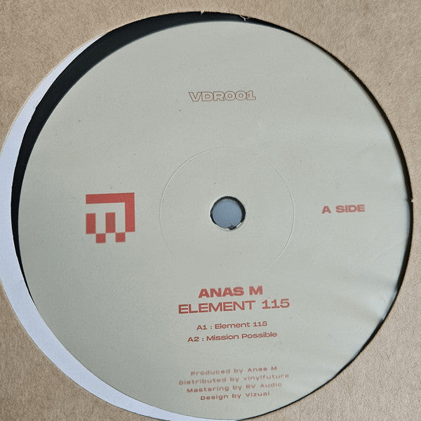 Anas M - Element 115 (VINYL) |-Classic Vinyl Record