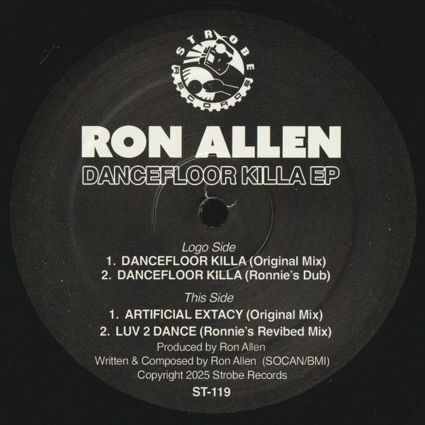 Ron Allen - Dancefloor Killa EP (12") | Mint (M) Mint (M)-Classic Vinyl Record