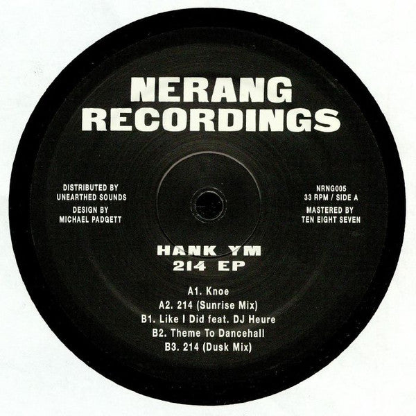 Hank Youngman - 214 EP | Mint (M) Generic-Classic Vinyl Record