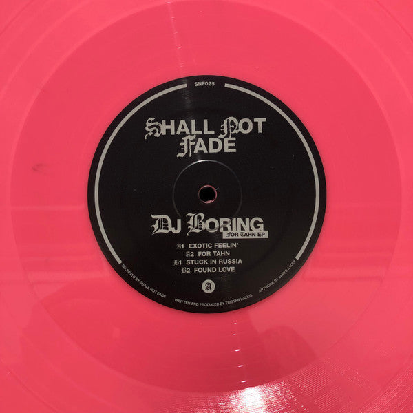 For Tahn EP | Mint (M) Mint (M)-Classic Vinyl Record