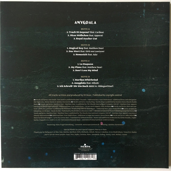 DJ Koze - Amygdala | Mint (M) Mint (M)-Classic Vinyl Record