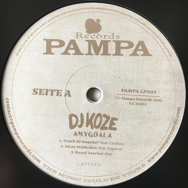 DJ Koze - Amygdala | Mint (M) Mint (M)-Classic Vinyl Record