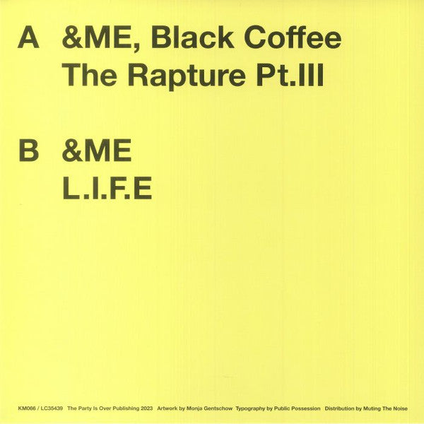 The Rapture Pt III | Mint (M) Mint (M)-Classic Vinyl Record