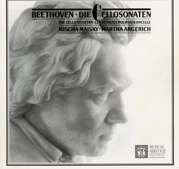Ludwig van Beethoven - Mischa Maisky, Martha Arger - Die Cellosonaten (2xCD) | Near Mint (NM) Near Mint (NM)-Classic Vinyl Record