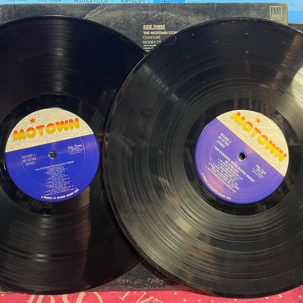 Diana Ross - An Evening With Diana Ross | Excellent (EX) Excellent (EX)-Classic Vinyl Record