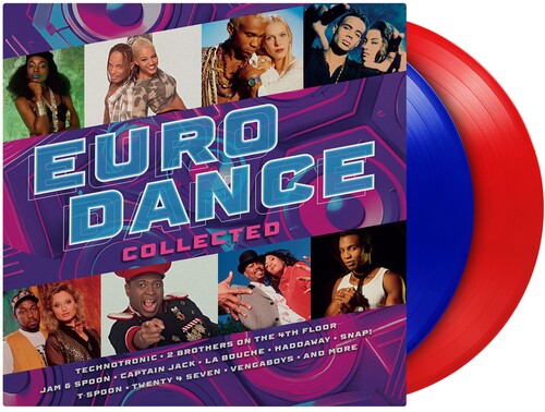 Various Artists - Eurodance Collected (CLEAR BLUE/RED VINYL 2LP MOVLP3720 Music on Vinyl 2026) |-Classic Vinyl Record