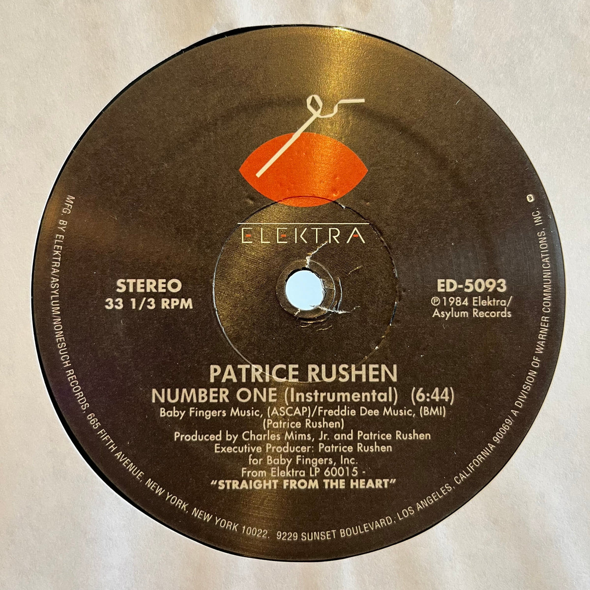Patrice Rushen - Number One (VINYL) | Mint (M) Generic-Classic Vinyl Record
