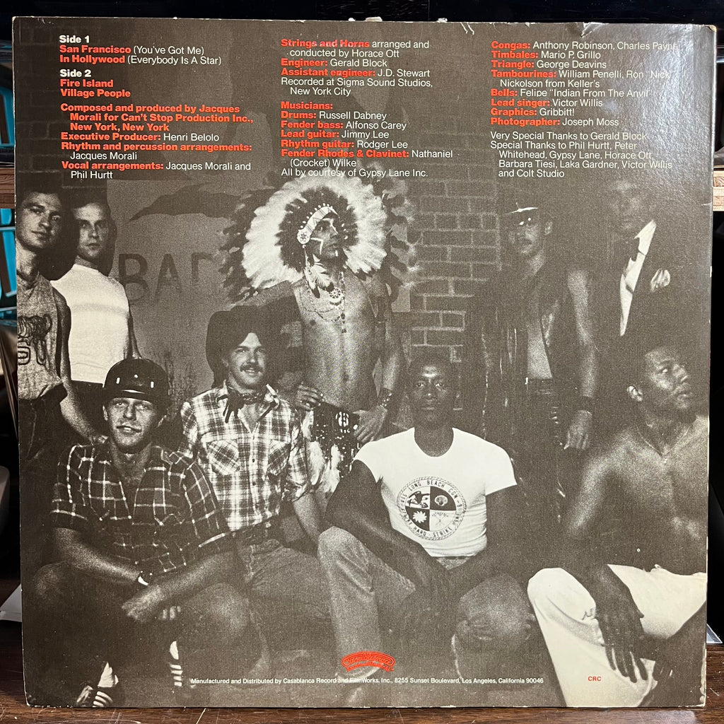 Village People - Village People (VINYL) | Near Mint (NM) Excellent+ (EX+)-Classic Vinyl Record