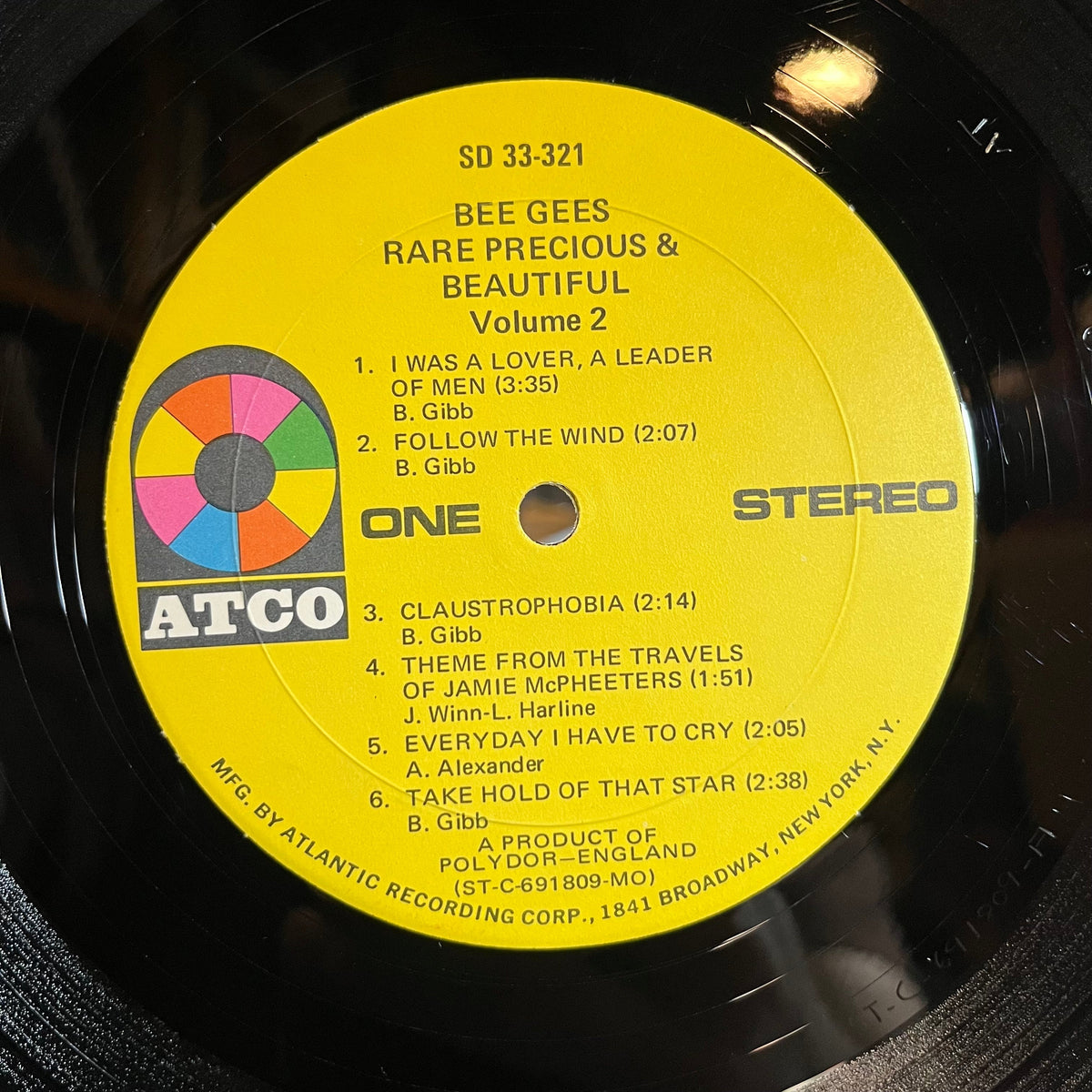Bee Gees - Rare, Precious & Beautiful Volume 2 (VINYL) | Near Mint (NM) Excellent (EX)-Classic Vinyl Record