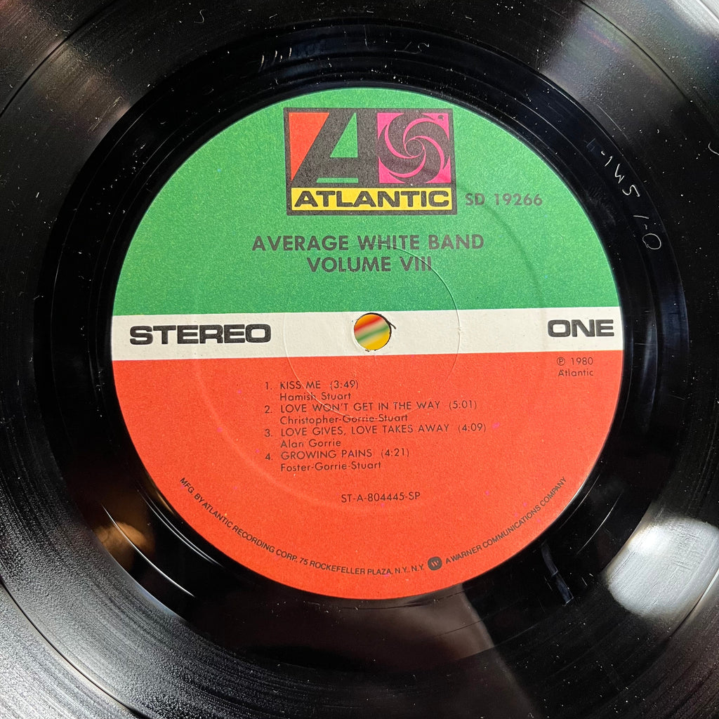 Average White Band - Volume VIII (VINYL) | Near Mint (NM) Near Mint (NM)-Classic Vinyl Record