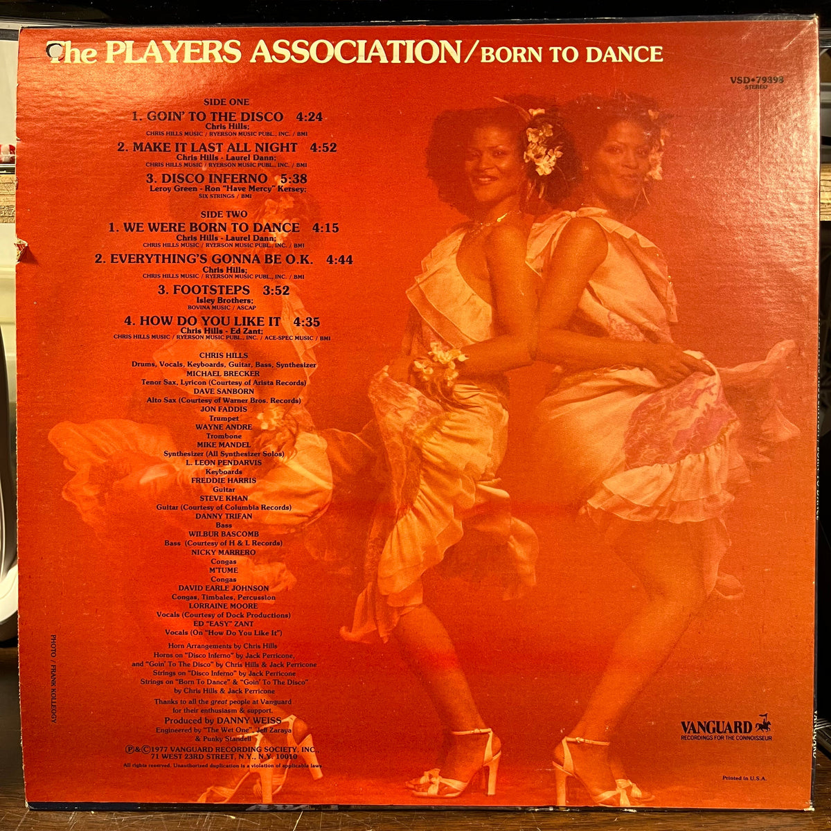 The Players Association - Born To Dance (LP) | Near Mint (NM) Near Mint (NM)-Classic Vinyl Record