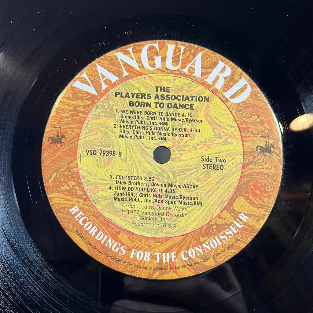 The Players Association - Born To Dance (LP) | Near Mint (NM) Near Mint (NM)-Classic Vinyl Record