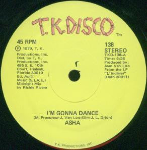 I'm Gonna Dance / Music Machine (Dedication To Studio 54) (12" VINYL) | Excellent (EX)-Classic Vinyl Record