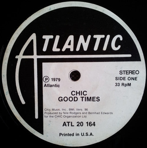Chic - Good Times / Good Times Vers.'86 | Mint (M) Generic-Classic Vinyl Record