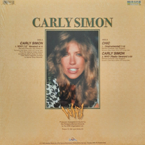 Why | Mint (M) Mint (M)-Classic Vinyl Record
