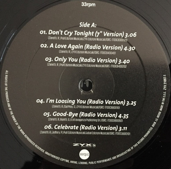 Savage Greatest Hits & Remixes 12" Mint (M) Mint (M)-Classic Vinyl Record