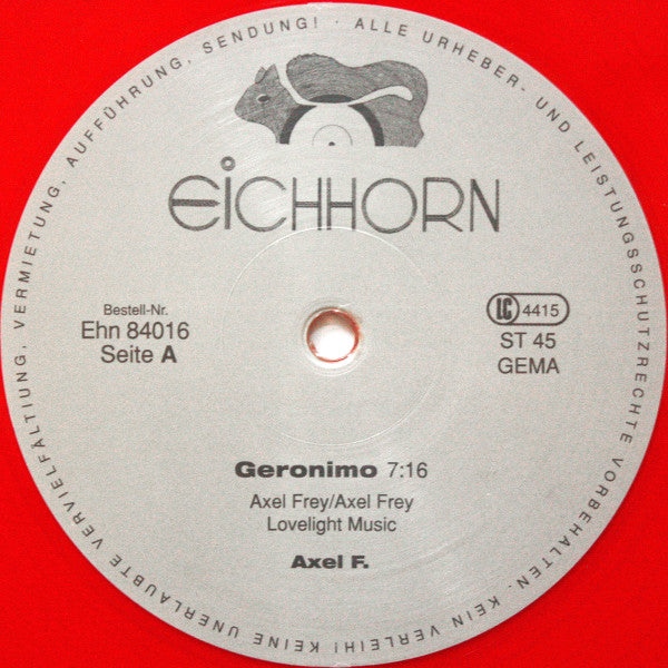 Axel F. (2) Geronimo LP Mint (M) Mint (M)-Classic Vinyl Record