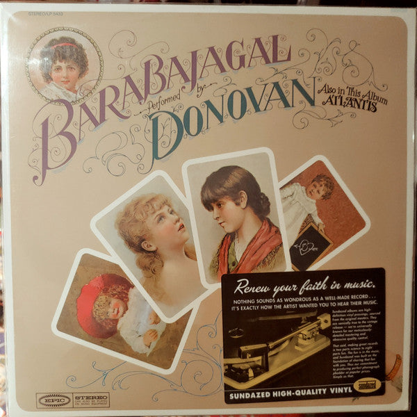 Donovan - Barabajagal | Mint (M) Mint (M)-Classic Vinyl Record