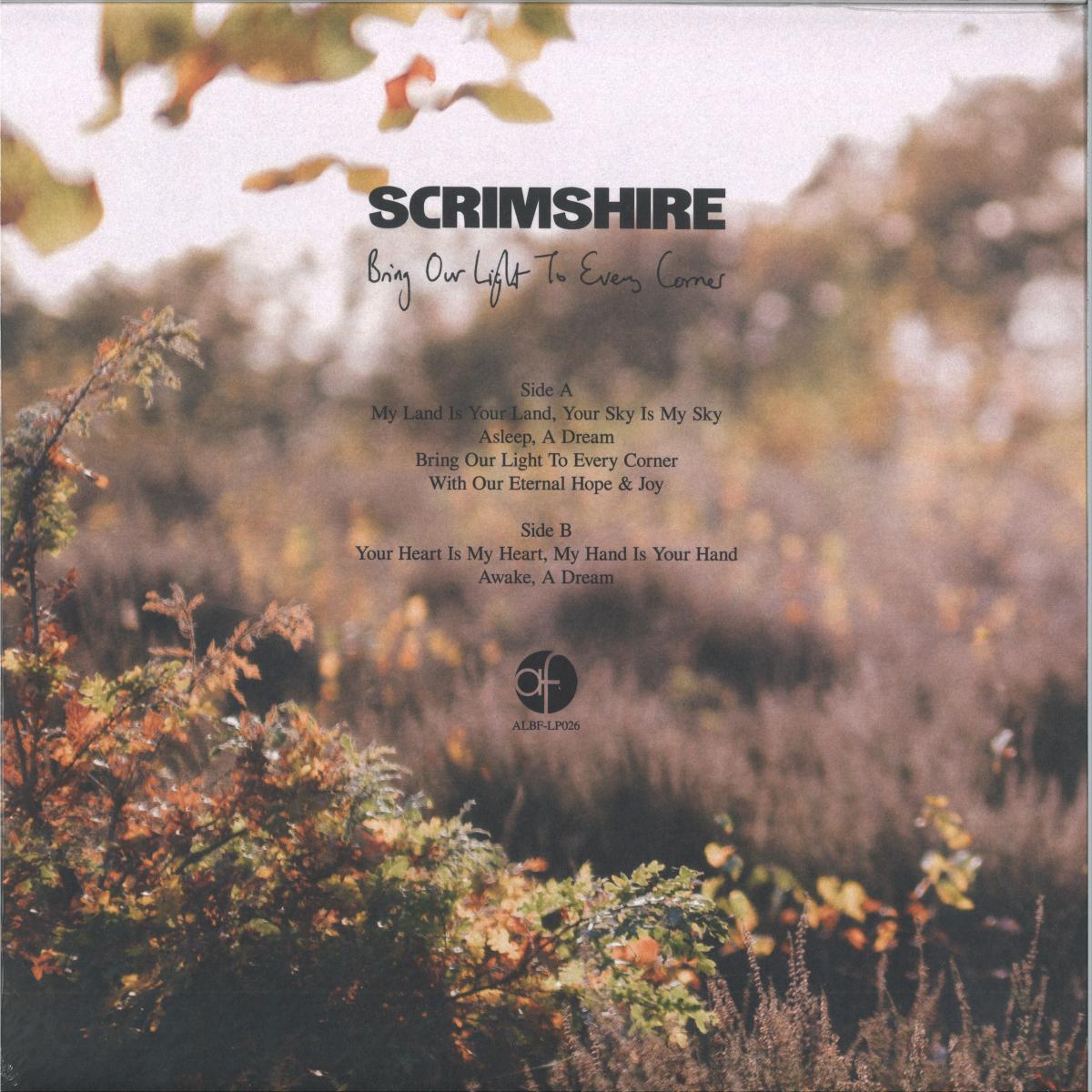 Scrimshire - Bring Our Light To Every Corner (VINYL LP Albert's Favourites ALBFLP026) | NEW-Classic Vinyl Record
