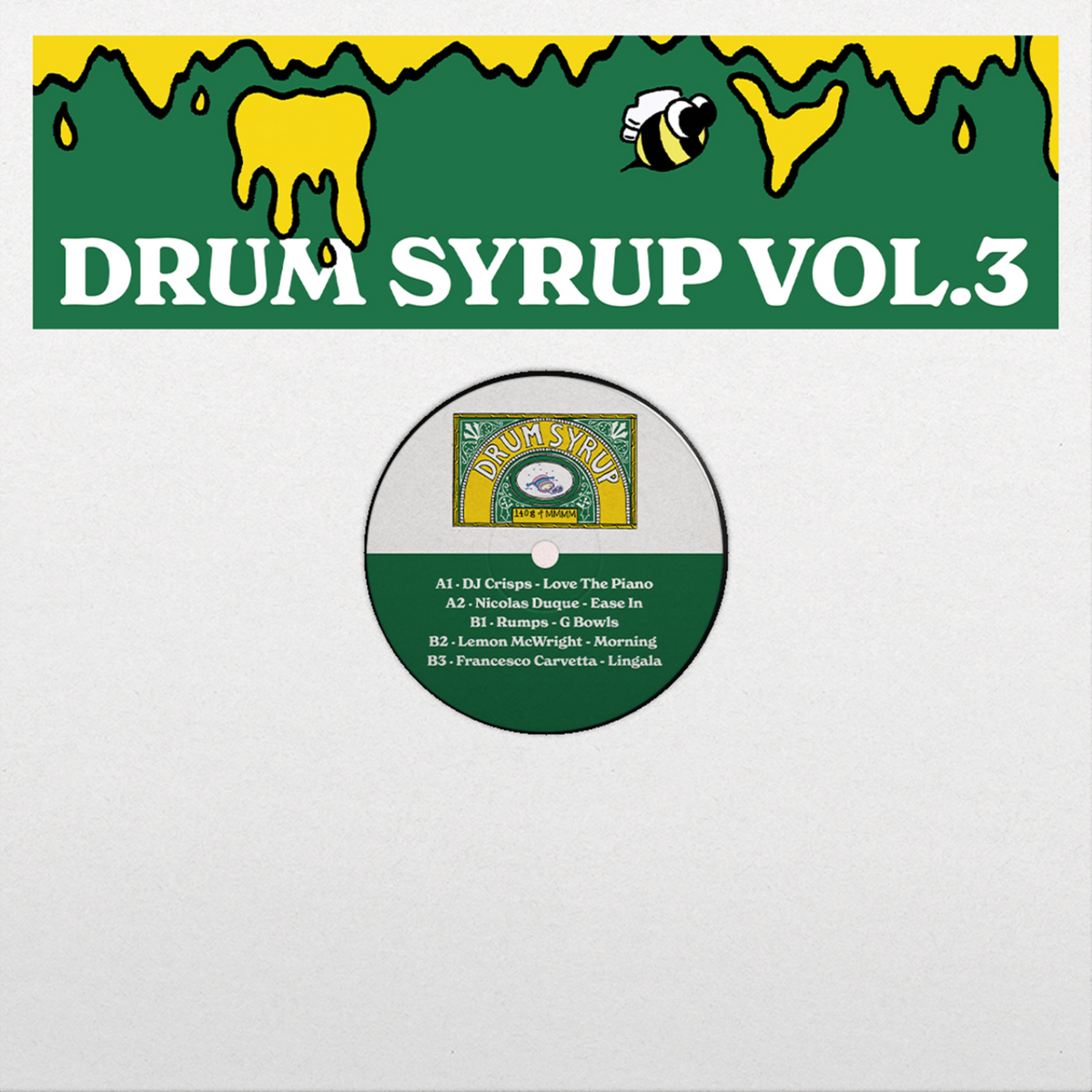 Various - (PRESALE 6/15/26) Drum Syrup Vol 3 (VINYL) | Mint (M) Mint (M)-Classic Vinyl Record