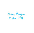 Eliane Radigue - 11 Dec 80 |-Classic Vinyl Record