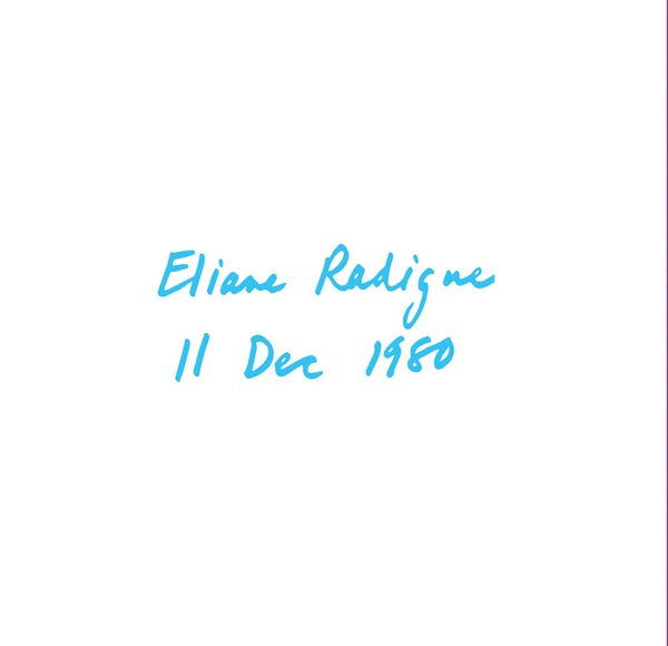 Eliane Radigue - 11 Dec 80 |-Classic Vinyl Record