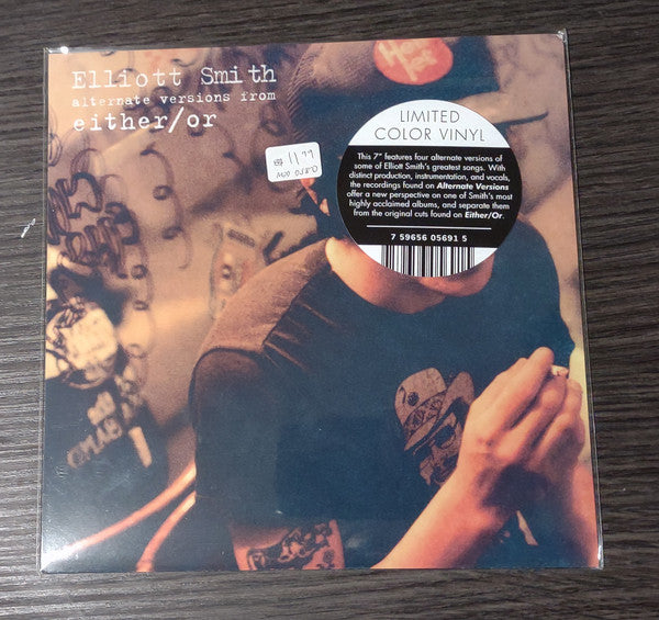 Elliott Smith - alternate versions from either/or (7" WHITE VINYL) | Mint (M) Mint (M)-Classic Vinyl Record