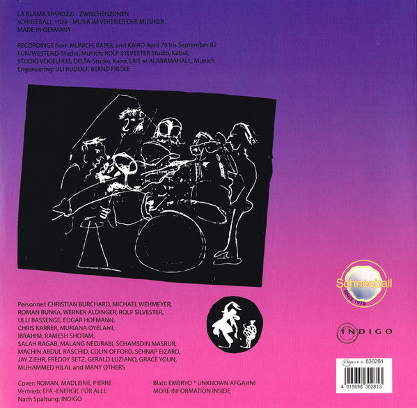 Embryo (3) - La Blama Sparozzi | Mint (M) Mint (M)-Classic Vinyl Record