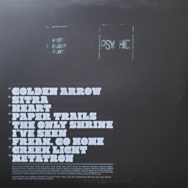 DARKSIDE (22) - Psychic *NICOLAS JAAR* | Mint (M) Mint (M)-Classic Vinyl Record