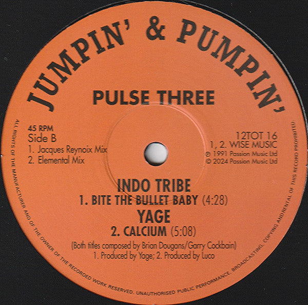 Pulse Three (VINYL) | Mint (M) Mint (M)-Classic Vinyl Record