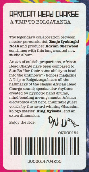 African Head Charge - A Trip To Bolgatanga (CD) | Mint (M) Mint (M)-Classic Vinyl Record