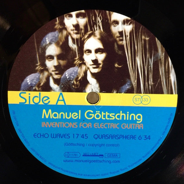 Manuel Göttsching - Inventions For Electric Guitar | Mint (M) Mint (M)-Classic Vinyl Record