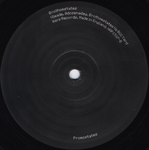 Brothomstates - Promostates (VINYL LP) | Near Mint (NM or M-) Generic-Classic Vinyl Record
