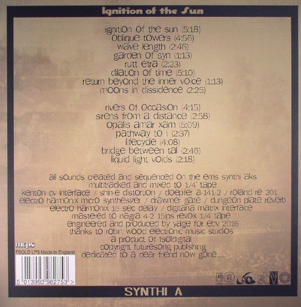 Ignition Of The Sun | Mint (M) Mint (M)-Classic Vinyl Record