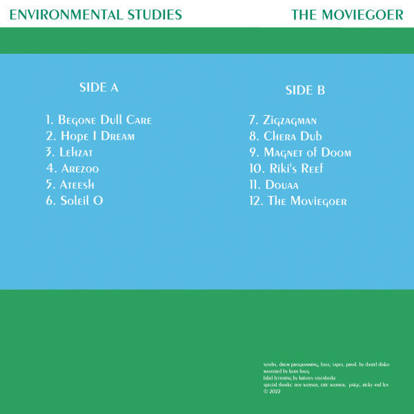 Environmental Studies - The Moviegoer | Mint (M) Mint (M)-Classic Vinyl Record