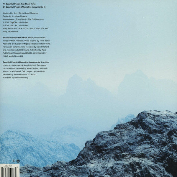 Mark Pritchard - Beautiful People | Mint (M) Mint (M)-Classic Vinyl Record