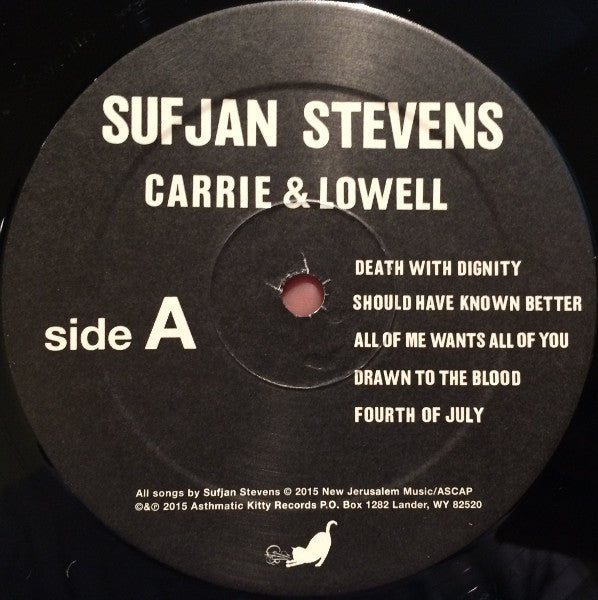 Sufjan Stevens - Carrie & Lowell | Mint (M) Mint (M)-Classic Vinyl Record
