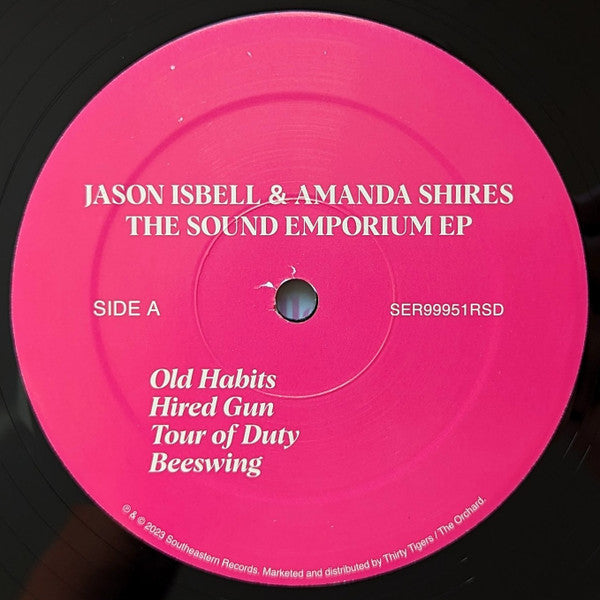 Jason Isbell & Amanda Shires - The Sound Emporium EP (VINYL 12") |-Classic Vinyl Record