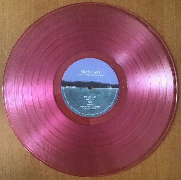 Sunny War - Armageddon In A Summer Dress (CLEAR PINK VINYL) | Mint (M) Mint (M)-Classic Vinyl Record