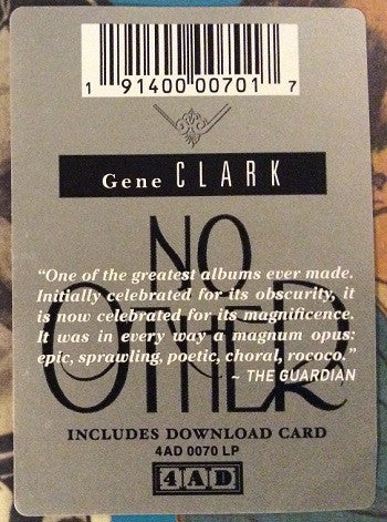 Gene Clark - No Other | Mint (M) Mint (M)-Classic Vinyl Record