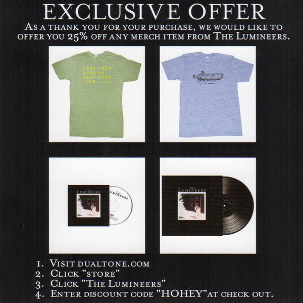 The Lumineers - The Lumineers | Mint (M) Mint (M)-Classic Vinyl Record