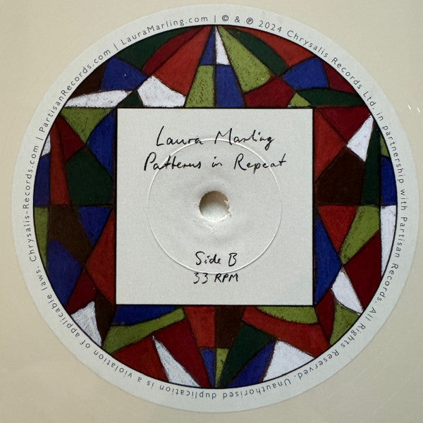 Laura Marling - Patterns In Repeat (CREAM VINYL) | Mint (M) Mint (M)-Classic Vinyl Record