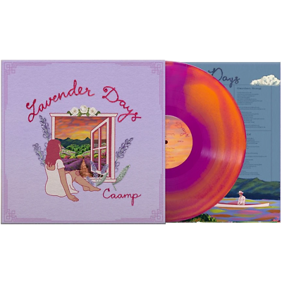 Caamp - Lavender Days (ORCHID & TANGERINE VINYL) | Mint (M) Mint (M)-Classic Vinyl Record